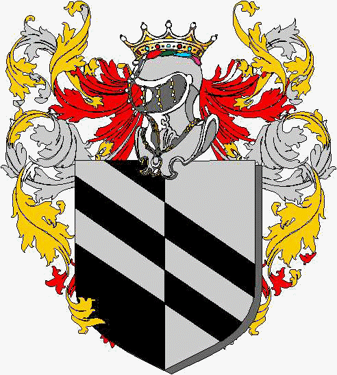 Coat of arms of family Bocchiarda