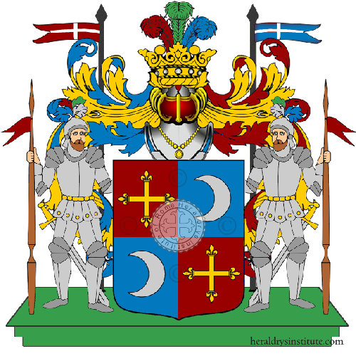 Coat of arms of family Ferma