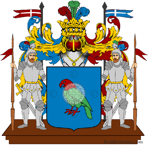 Coat of arms of family Lapa