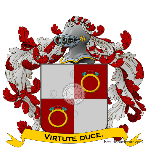 Coat of arms of family Zitellini