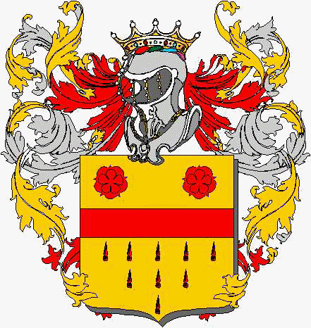 Coat of arms of family Agiaccio