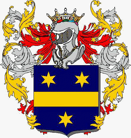Coat of arms of family Tecora