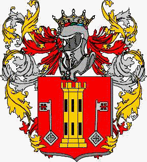 Escudo de la familia Del'Alcazar Y Nero
