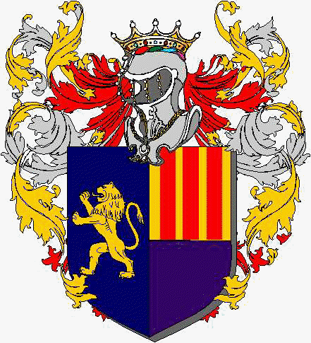 Coat of arms of family Prozzi