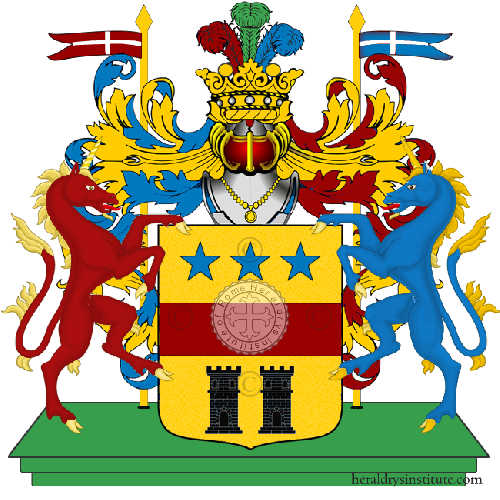Coat of arms of family Delice