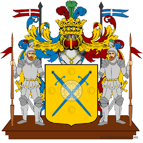 Coat of arms of family Galloti