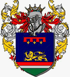 Coat of arms of family Teddei