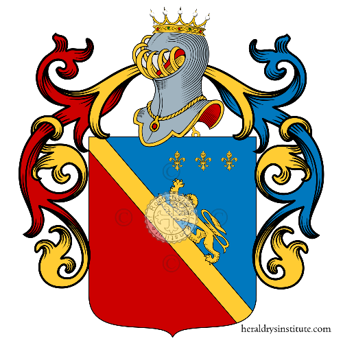 Coat of arms of family Tribolati