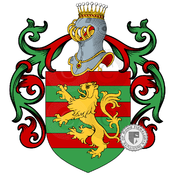 Coat of arms of family Ranco