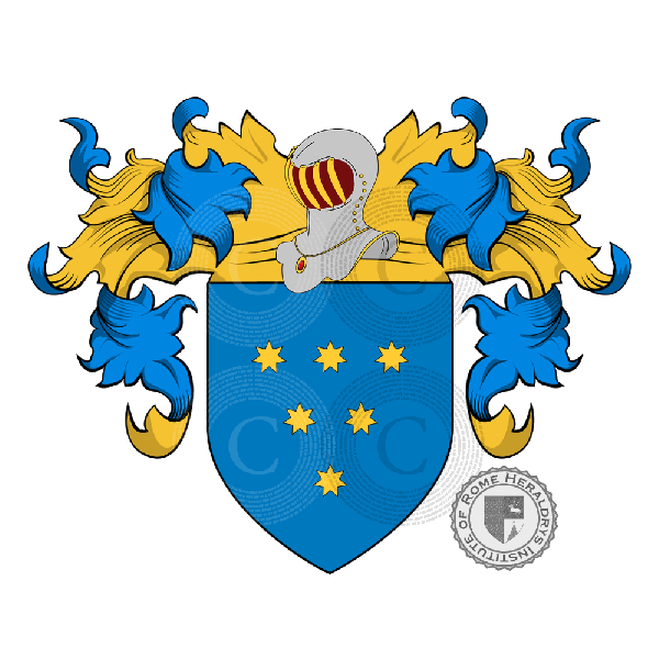 Coat of arms of family Sonino