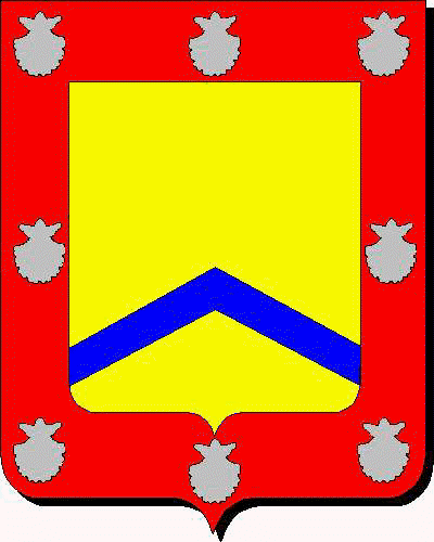 Coat of arms of family Ostabat