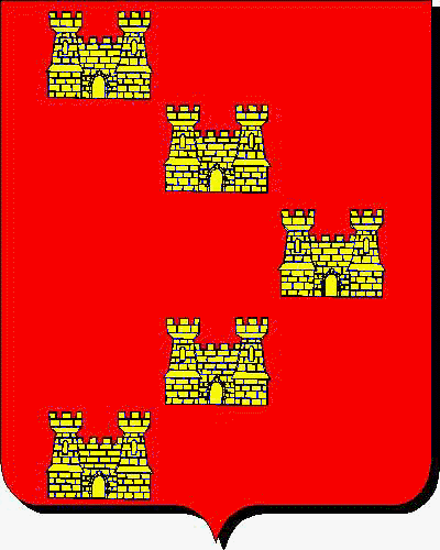 Coat of arms of family Ortoneda