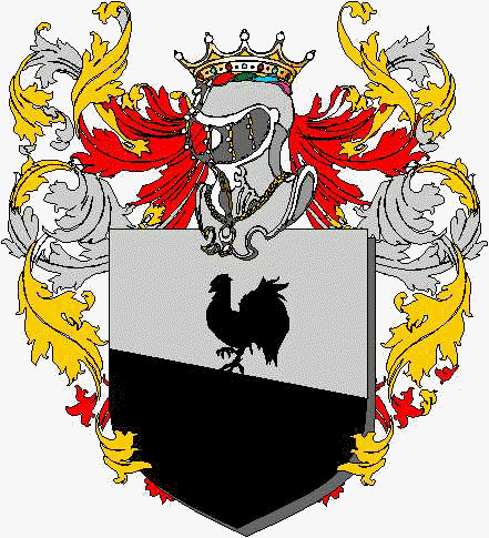 Coat of arms of family Borgari