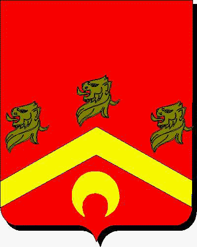 Coat of arms of family Morencos