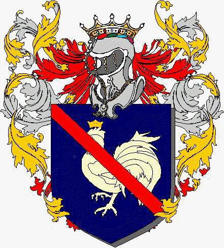 Coat of arms of family Ponze