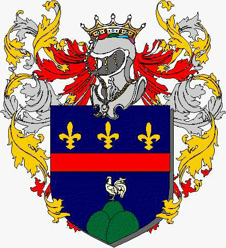 Coat of arms of family Tranzano