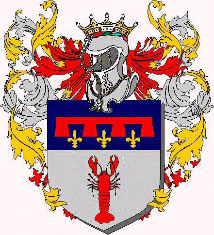 Coat of arms of family Raparino