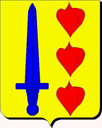 Coat of arms of family Mercero