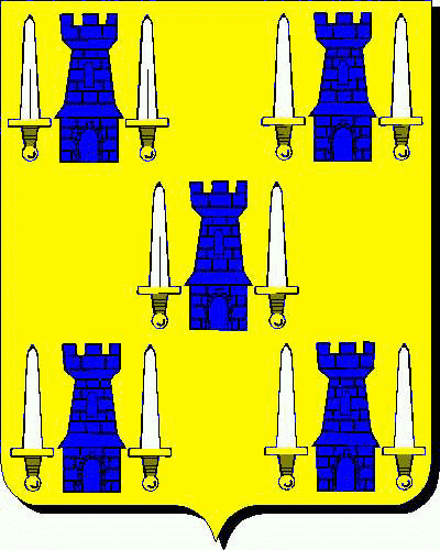 Coat of arms of family Merba
