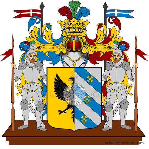 Coat of arms of family Caradini