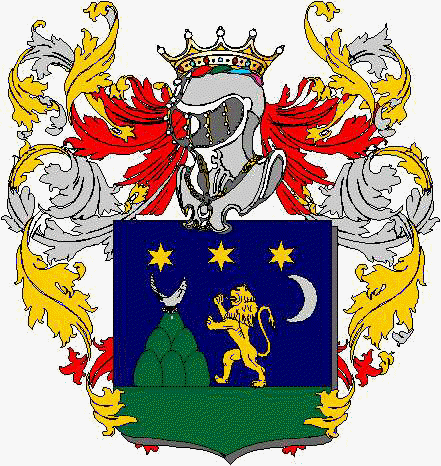 Coat of arms of family Rocamo