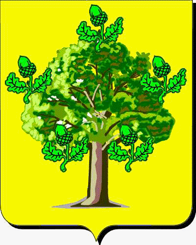 Coat of arms of family Tudon