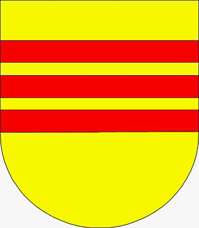 Coat of arms of family Tronillo