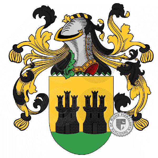 Coat of arms of family Minali