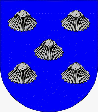 Coat of arms of family De La Arena