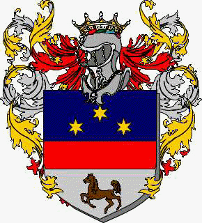 Coat of arms of family Tassona