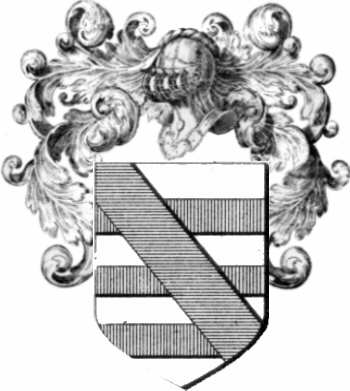 Coat of arms of family De Champalaune