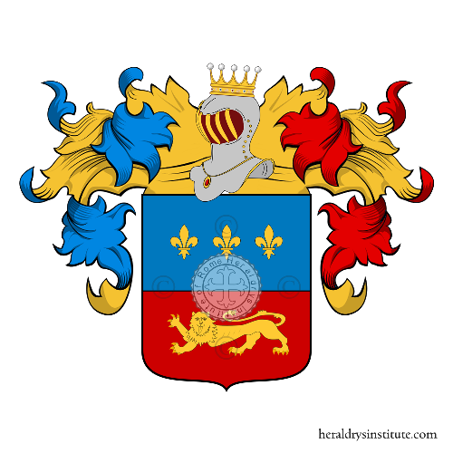 Coat of arms of family Giacomella