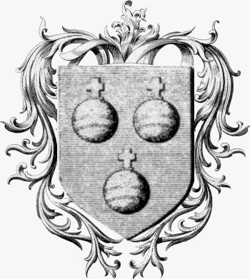 Coat of arms of family D'Aubigne