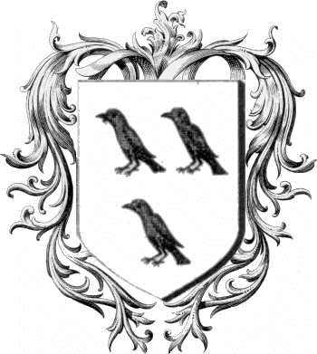 Coat of arms of family Corneglion