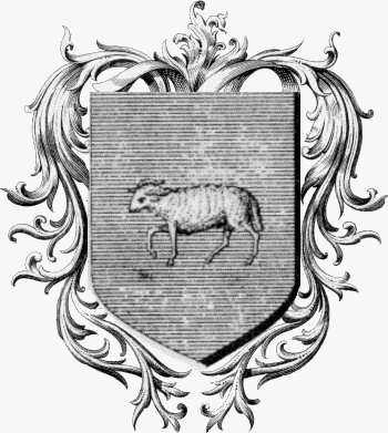 Coat of arms of family De Cornouaille