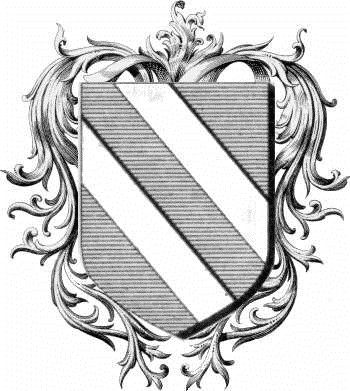 Coat of arms of family Vergier De Kerhorlay