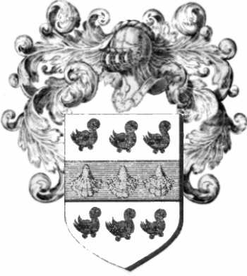 Coat of arms of family Papotiere