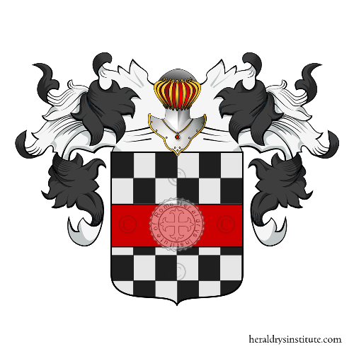 Coat of arms of family Bottigelli