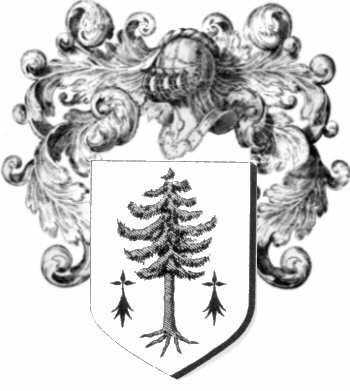 Coat of arms of family Guedet