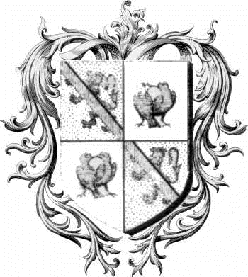 Escudo de la familia Reteau