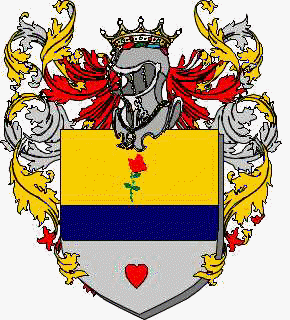 Coat of arms of family Venzoli