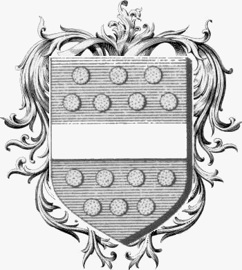Coat of arms of family Meille
