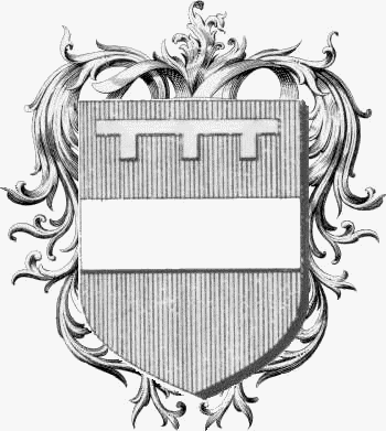 Coat of arms of family Menegaud