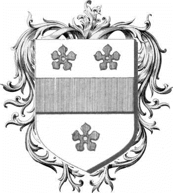 Coat of arms of family Merour