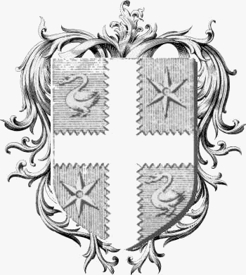 Escudo de la familia Montfollet