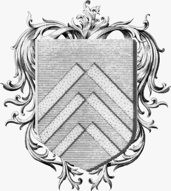 Escudo de la familia Nompere De Champagny