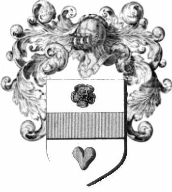 Wappen der Familie Pedronneau