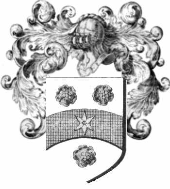 Coat of arms of family POntonneau