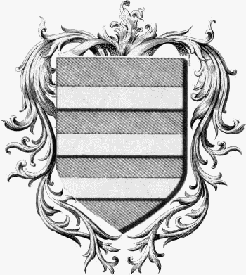 Escudo de la familia Montaudry