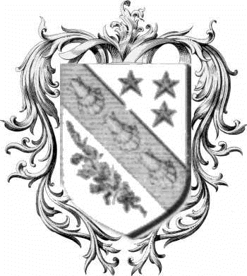 Coat of arms of family Ragaud